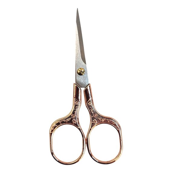 Rose Gold Embroidery Scissors, Precision Sewing Shears, Stainless Steel Thread S - Picture 2 of 7